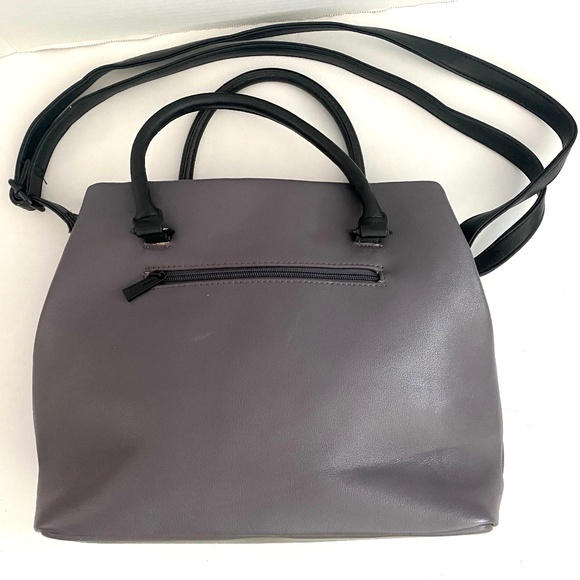 Pixie Mood Tote Handbag grey lavender vegan leather - Picture 5 of 11